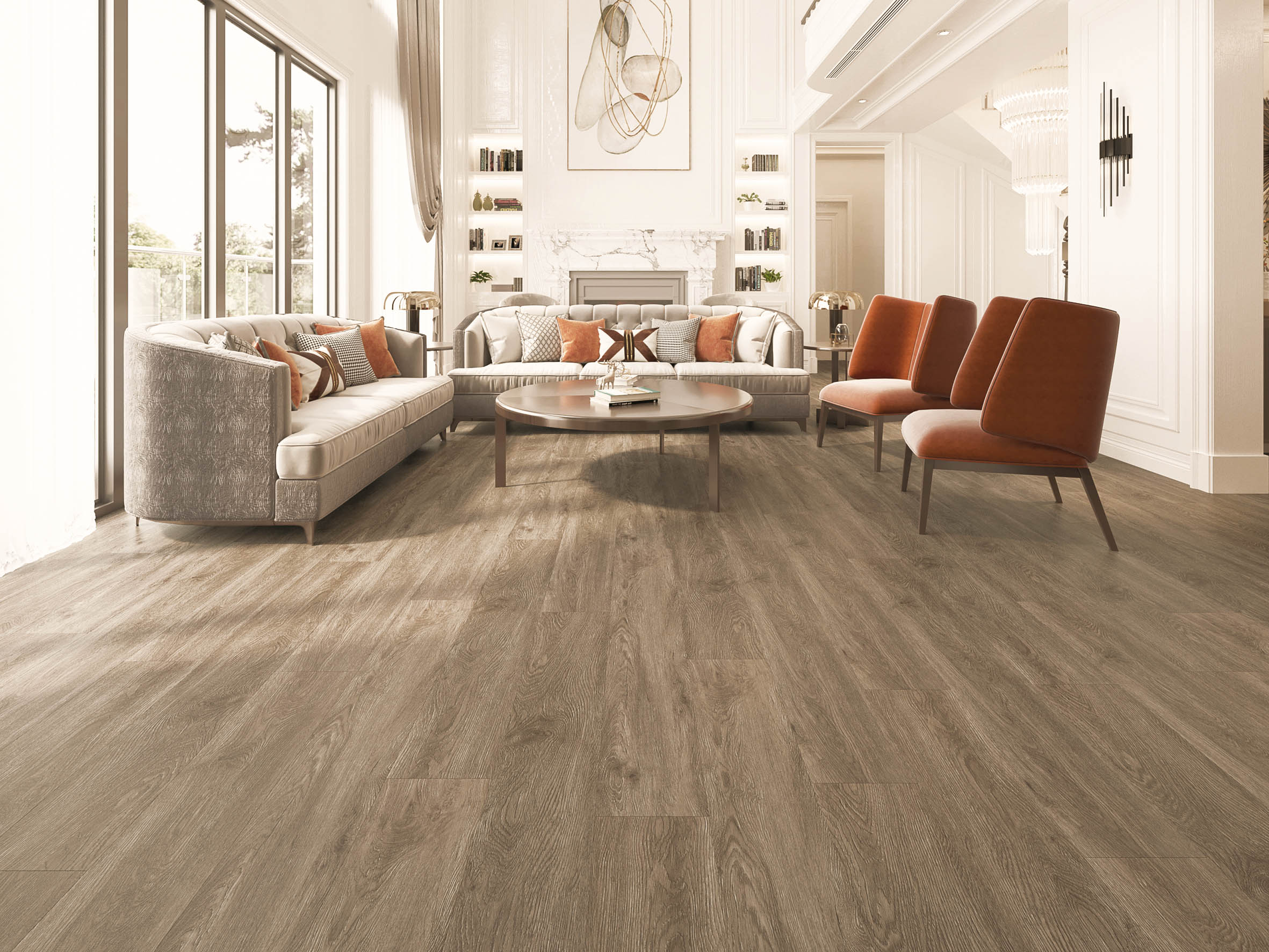 Pavimento SPC Baufloor Luxury PINO da 7 mm-al mq – Sud Calce s.r.l.